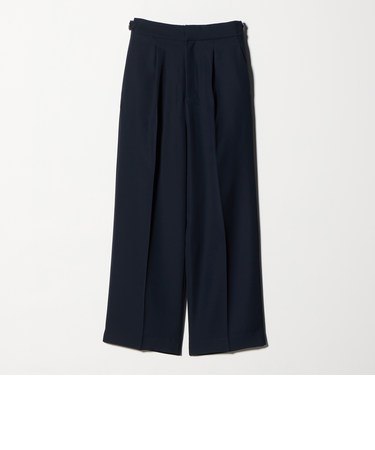 ダブルクロス タックワイドパンツ ‐ウォッシャブル‐＜A DAY IN THE LIFE＞