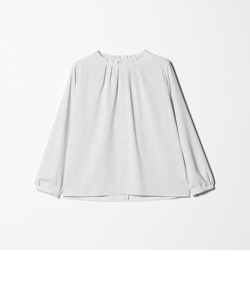 ジョーゼット タック 9分袖ブラウス  ＜A DAY IN THE LIFE＞