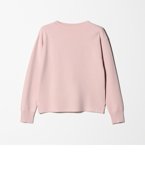 ミラノリブ ボトルネックニット ‐ウォッシャブル‐＜A DAY IN THE LIFE＞