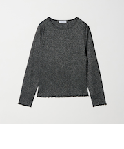 ラメ リブ メローカットソー＜A DAY IN THE LIFE＞