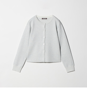 ラメ コンパクトカーディガン ‐ウォッシャブル‐＜A DAY IN THE LIFE＞