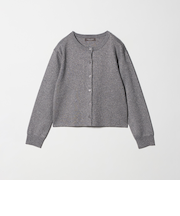 ラメ コンパクトカーディガン ‐ウォッシャブル‐＜A DAY IN THE LIFE＞