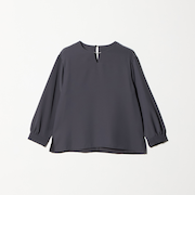 ダブルクロス メタルパーツ 8分袖ブラウス ‐ウォッシャブル‐＜A DAY IN THE LIFE＞