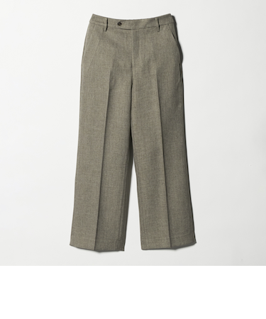 ツイードライク メランジ ワイドパンツ2 ‐ウォッシャブル‐ ＜A DAY IN THE LIFE＞