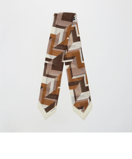 ＜Bleck＞ジオメトリック スカーフ