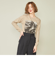 【別注】＜THE INTERNATIONAL ART COLLECTION for conte＞ロングスリーブTシャツ