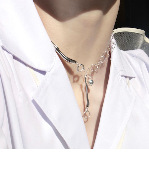 ＜Soierie＞Dripping ネックレス