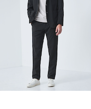 ＜EDWIN＞デニスラ ROOMY テーパード サッカー スラックス