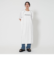 【別注】＜RUSSELL ATHLETIC＞ライン ショートスリーブ ワンピース