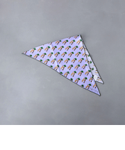 ＜Dieffe Kinloch＞シルク トライアングル スカーフ