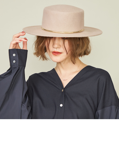 ＜Ferruccio Vecchi＞CHAIN ハット