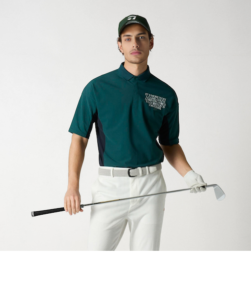 別注】＜TaylorMade×UNITED ARROWS＞ ユニセックス METAL ポロシャツ