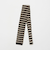 ＜Bleck＞6.5cm ニット ボーダー ネクタイ ニットタイ