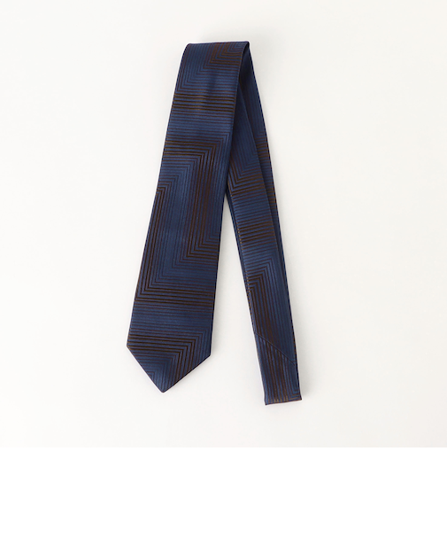 <Seaward & Stearn>8.0cm ジオメトリック3 ネクタイ