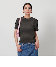 シャーリング ボーダー Tシャツ