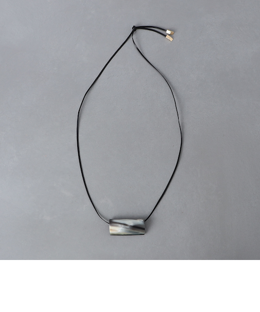 ＜CATH・S＞OBLONG HORN ネックレス