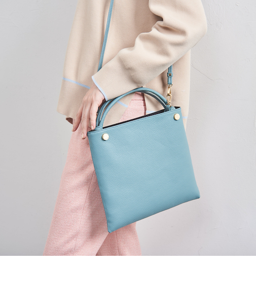 ＜FEEL AND TASTE＞BARKNOT フラット ショルダーバッグ