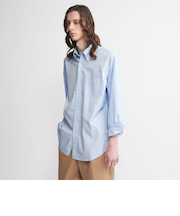 ＜District＞ ブロード ボタンダウンシャツ