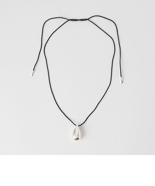 ＜in mood＞silk bigdrop ネックレス