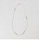 ＜in mood＞flow チェーンネックレス