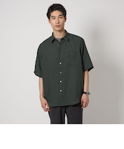 トリアセテート ポリエステル ジャストルーズ シャツ