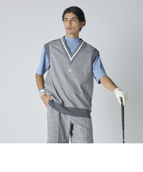 別注】＜TaylorMade×UNITED ARROWS＞ ユニセックス ルーズ Vネック