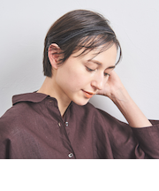 ＜Jennifer Ouellette＞デニム ヘアバンド