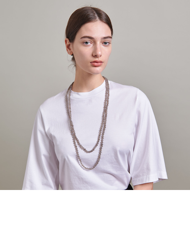 【別注】<Haute Joaillerie AKIO MORI>アゲート ロング ネックレス
