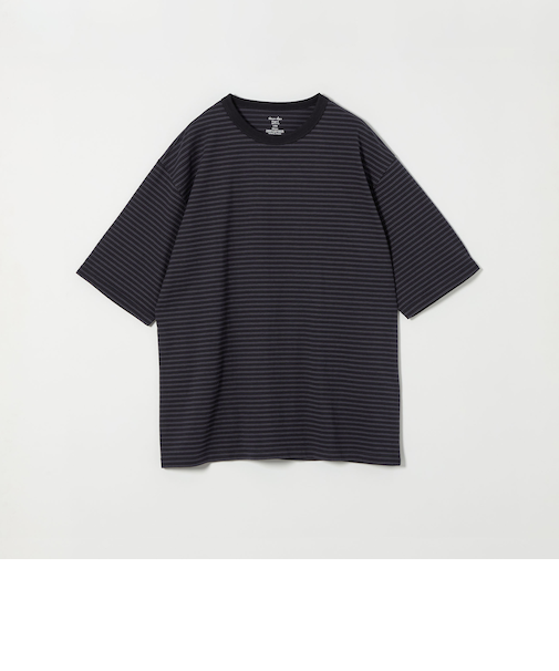 <Steven Alan> オーガニックコットン ボーダー ショートスリーブ Tシャツ NARROW