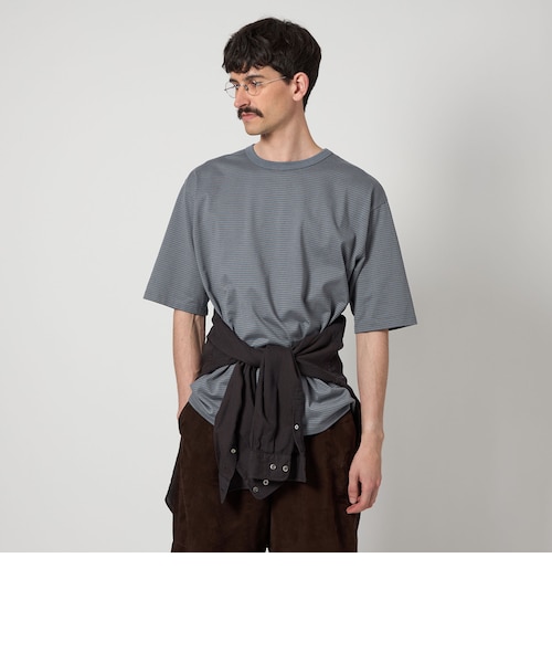 Steven Alan＞ 40 ツイスト ボーダー ポロシャツ NARROW｜ユナイテッド