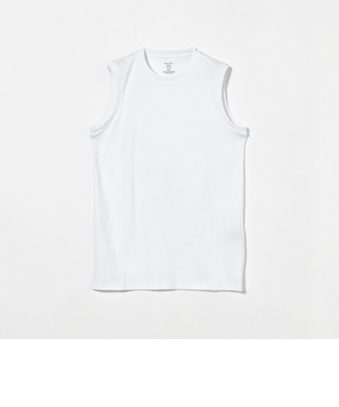 ＜Steven Alan＞ オーガニックコットン ノースリーブ Tシャツ