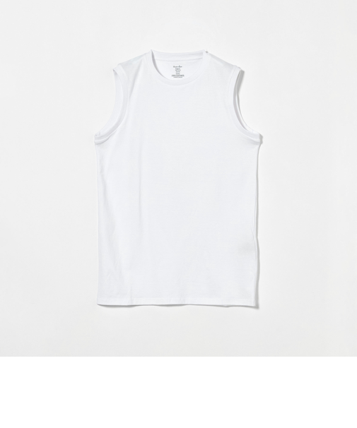 ＜Steven Alan＞ オーガニックコットン ノースリーブ Tシャツ