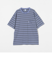 ＜CGS.＞ オーガニックコットン ボーダー 1ポケット Tシャツ
