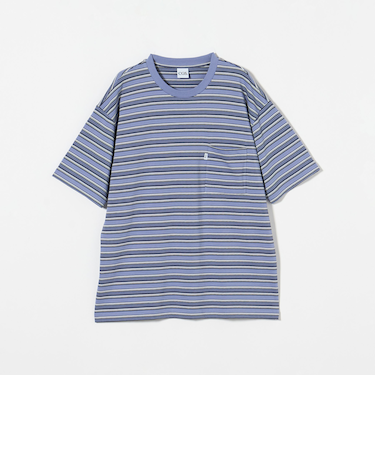 ＜CGS.＞ オーガニックコットン ボーダー 1ポケット Tシャツ