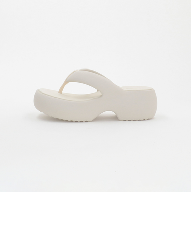 ＜Melissa＞ Free Fuzzy プラットフォーム サンダル ＜ Select by EMMEL REFINES ＞