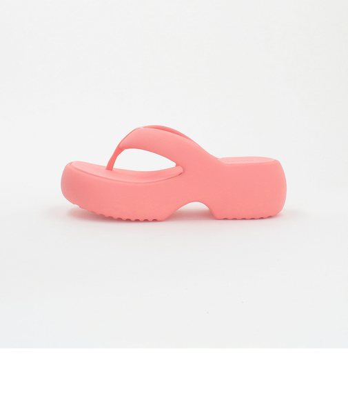 ＜Melissa＞ Free Fuzzy プラットフォーム サンダル ＜ Select by EMMEL REFINES ＞