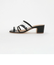 ＜FABIO RUSCONI＞クリア パイピング ミュール＜ Select by EMMEL REFINES ＞