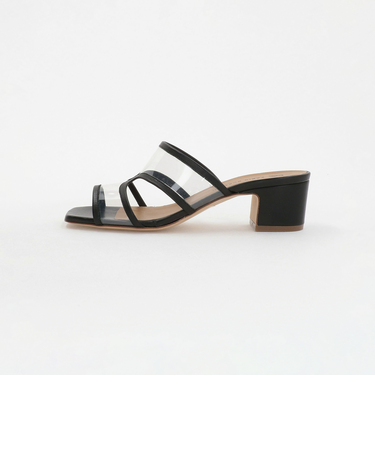 ＜FABIO RUSCONI＞クリア パイピング ミュール＜ Select by EMMEL REFINES ＞