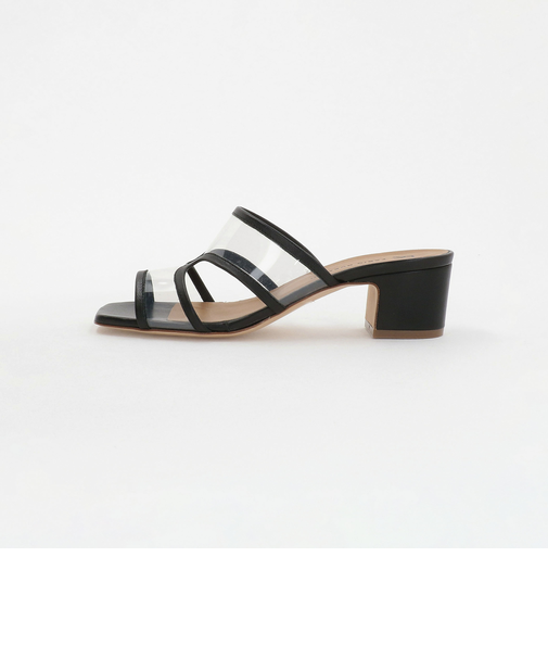 ＜FABIO RUSCONI＞クリア パイピング ミュール＜ Select by EMMEL REFINES ＞