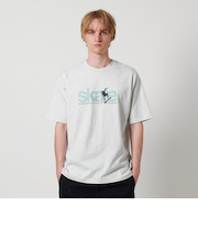 ＜CGS.＞ オーガニックコットン スケート ロゴ Tシャツ