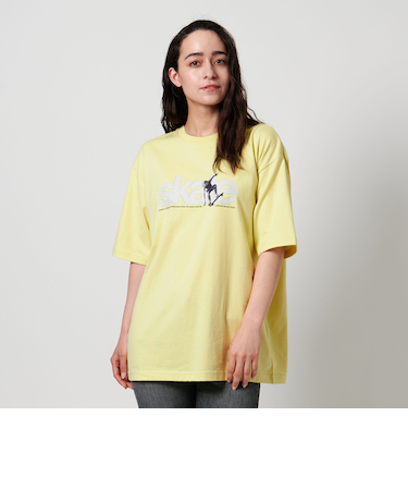 <CGS.> オーガニックコットン スケート ロゴ Tシャツ