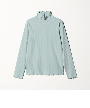 リブメロー ハイネックカットソー ＜A DAY IN THE LIFE＞