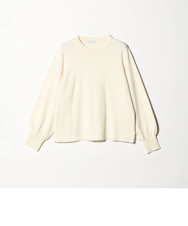 ラメ ソウバリ パフスリーブ ニット ‐ウォッシャブル‐＜A DAY IN THE LIFE＞