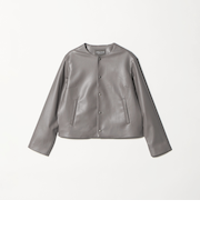 レザーライク ブルゾン ＜A DAY IN THE LIFE＞