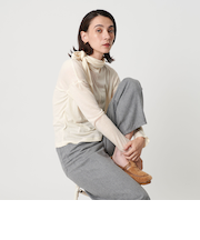 ボウタイ クルーネック プルオーバー