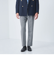 TWPU メランジ トロピカル 1P スラックス -ウォッシャブル・ストレッチ・防シワ-