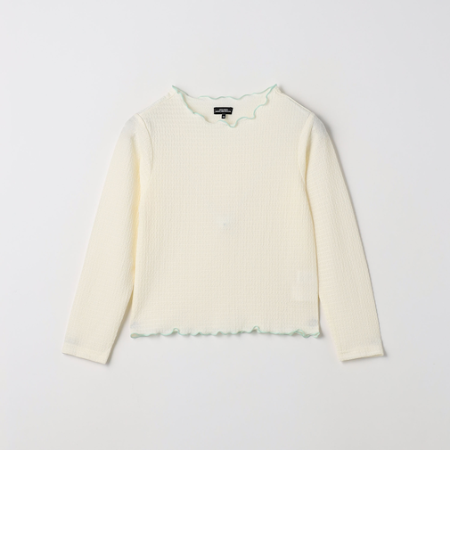 シャーリング プルオーバー ロングスリーブ / キッズ  100cm-130cm