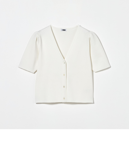 ＜H＞TC Vネック カーディガン