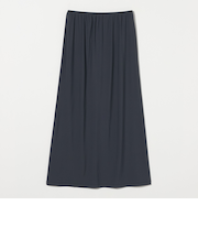 ＜H＞ナイロンポリウレタン ジャージー ロングスカート