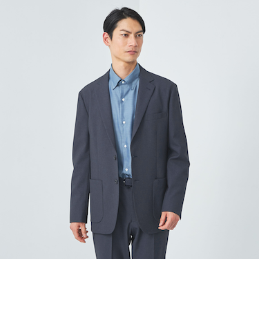 A+ PEシャークスキン 2B スタンダード ジャケット -ウォッシャブル・ストレッチ・防シワ-